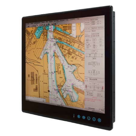 R19L300-MRA1FP / 19" ECDIS Marine Display