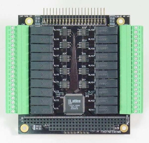 IR104-PBF High Density Optoisolated Input + Relay Output PC/104 Module