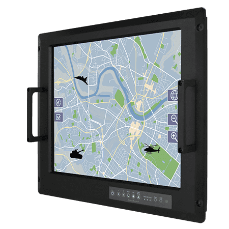 R19IK3S­RKA3ML Defence Console Rack Panel PC