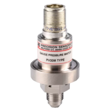 PV20M Pressure switch available settings 0.5 to 14 psiv