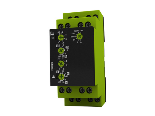 Asymmetric timer, E3ZI20 12-240V AC/DC