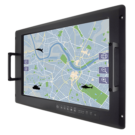 W24IT3S­RKS1ML Defence Console Rack Panel PCs