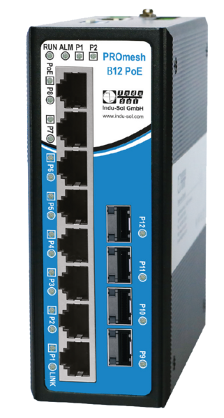 PROmesh B12 PoE Diagnostic Managed Switch