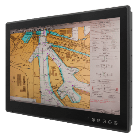 W24L100­MRA1FP / 24" ECDIS Marine Display