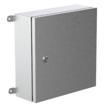 Stainless steel enclosure for wall mount