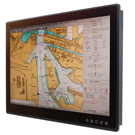 W26L100­MRA1FP / 26" ECDIS Marine Display