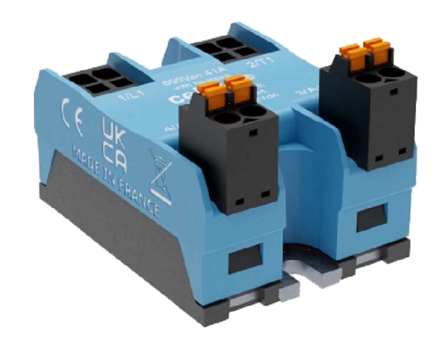 SOR943440-HE Single phase Power Solid State Relay 35A with "push-in" terminals