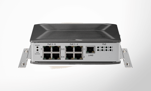 8-Port unmanaged PoE IP switch 8S